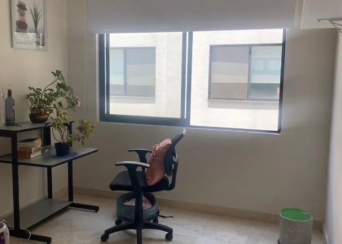 Cuarto Con Baño Privado En Departamento Moderno México DF